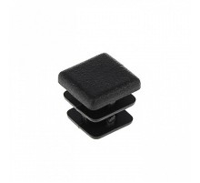 Заглушка внутренняя для трубы 50х50мм, черн.пластик, (4 шт) - пакет   150420  Tech-KREP