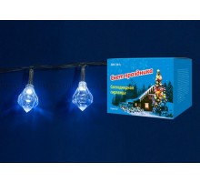 Гирлянда светодиодная  "Бриллианты"  с контроллером ULD-S0700-050/DTA WHITE IP20 DIAMONDS   7м. 50 диодов. белый свет. шнур прозр.  07931  Uniel