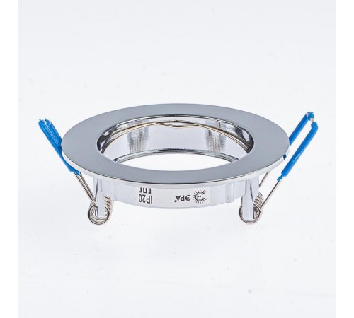 Светильник точечный встраиваемый под лампу KL1 50Вт MR16 сатин никель литой  C0043825  ЭРА