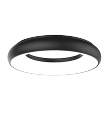 Cветильник светодиодный декоративный NIMBUS подвесной/накладной 35Вт 400х68мм 4000К IP40 с рас. опал черный  V1-R0-90465-05000-4003540  VARTON