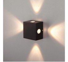 Светильник архитектурный 1601 TECHNO LED Kvatra черный настенный  a039989  Elektrostandard