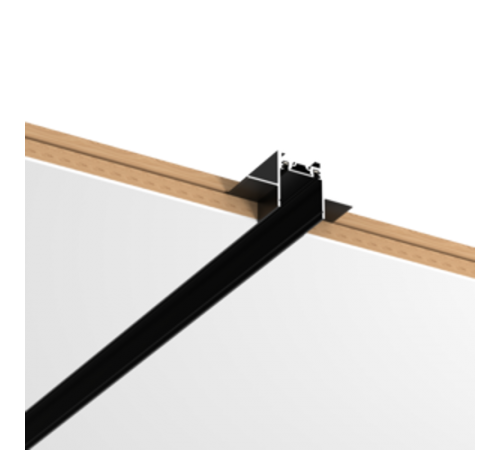 Шинопровод магнитный встраиваемый в гипсокартон 2 м для магнитной системы Galakti черный  V4-R7-09.RG23.TRK-0020  VARTON