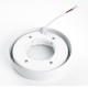 Светильник потолочный накладной, 20W 230V GX53, белый матовый без лампы, HL63  41703  FERON
