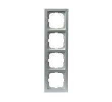 Рамка 4-постовая, серия Impressivo, алюминий  1724F85-83   2TKA000408G1  ABB