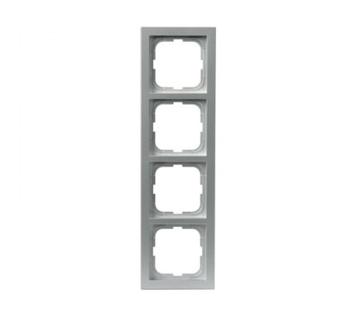Рамка 4-постовая, серия Impressivo, алюминий  1724F85-83   2TKA000408G1  ABB