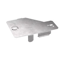 Крышка переходника левого Стандарт 100х50  PR16.10822  Промрукав