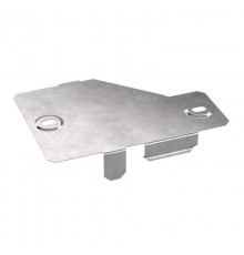 Крышка переходника левого Стандарт 100х50  PR16.10822  Промрукав