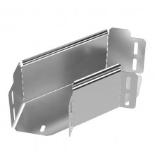 Угол горизонтальный 90 градусов Стандарт INOX (AISI 304) 100х100  PR16.3496  Промрукав