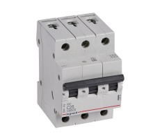 Выключатель автоматический трехполюсный RX3 4500 25А C 4,5кА  419710  Legrand