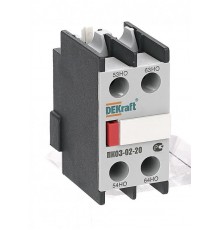 Приставка контактная доп.контакты 2НО лицев  24101DEK  DEKraft