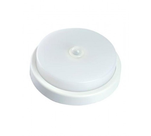 Светильник светодиодный пылевлагозащищённый c ИК-датчиком , 12W, 960Lm, 4000K, в пластиковом корпусе, IP65, AL3016  48564  FERON