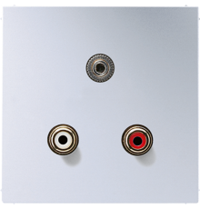 2x Cinch Audio (RCA) / Stereo разъем (TRS 3.5 mm) MAAL1011 Jung