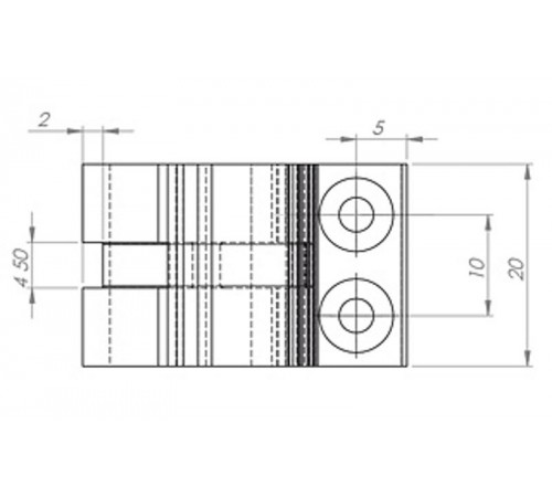 Настенный держатель Wall-arm для ALU-ROUND  015535  Arlight
