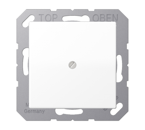 Кабельный вывод с разгрузкой натяжения; термопласт; белый матовый  A590BFAWWM  Jung