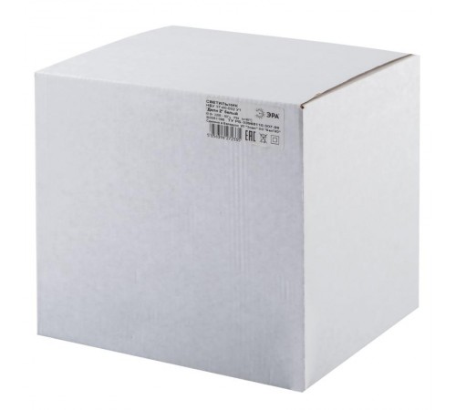 Светильник садово-парковый 4-гранный белый настенный вниз E27 IP44(У1) НБУ 07-40-002 "Дели 2" (8/48)  Б0051196  ЭРА