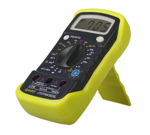 Мультиметр цифровой MAS830L  5000490  ФАZА