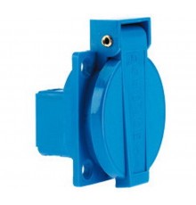 Розетка встраиваемая Schuko 16A 3p 250V IP44 черная 7101 I 7101-Bals I Bals