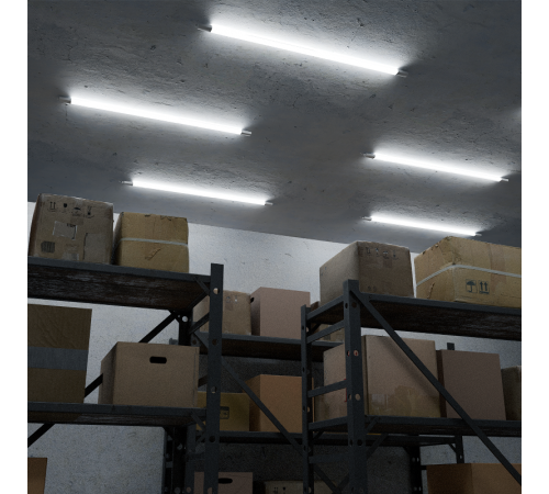 Светильник LED  IP65 1635*39*31,5мм 36Вт 3600lm 6500К ULTRACOMPACT линейный матовый с БАП 90 мин 1/20  143425336A  Gauss