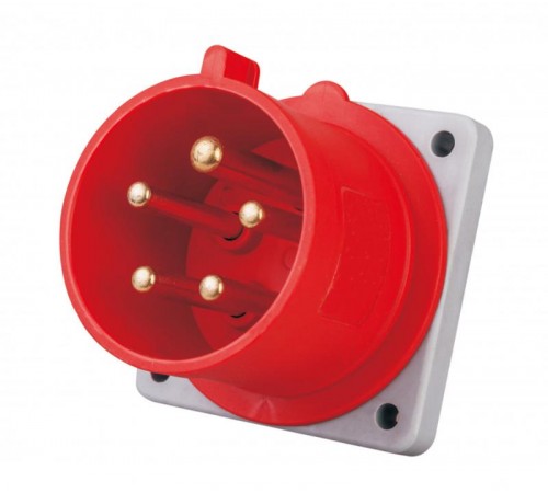 Вилка для скрытой проводки 3Р+РЕ+N 16А 380В IP44 ВЩ-103  26232DEK  DEKraft