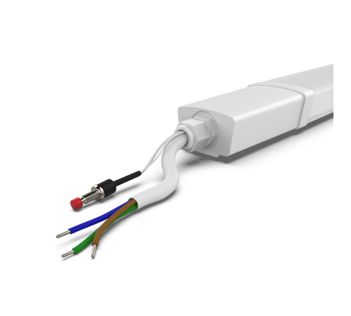 Светильник LED  IP65 1635*39*31,5мм 36Вт 3600lm 4000К ULTRACOMPACT линейный матовый с БАП 90 мин 1/20  143425236A  Gauss
