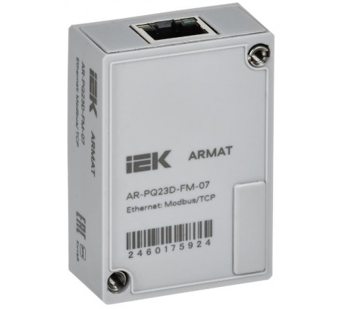 ARMAT Модуль анализ. кач. эл/эн. Modbus-TCP  AR-PQ23D-FM-07  IEK
