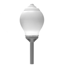 Светодиодный светильник парковый Omni-R торшерный 40 Вт 3000 K RAL7045 серый муар  V1-S0-70521-40000-6504030  VARTON