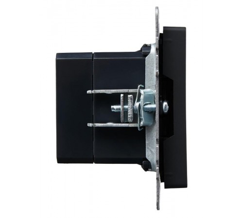 BRITE Розетка USB A+A 3,1А РЮ10-1-БрГ графит  BR-U21-D31-K53  IEK