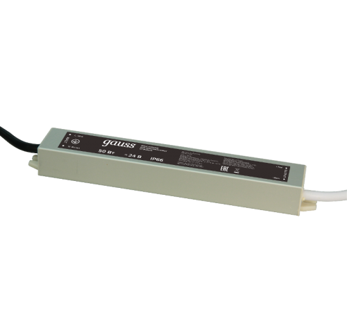 Блок питания 50W 24V IP66 1/50  202022050  Gauss