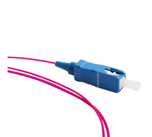 Пигтейл FPT-B9-504-SC/PR-1M-LSZH-MG волоконно-оптический MM 50/125 (OM4), SC, 1 м, LSZH  375423  Hyperline