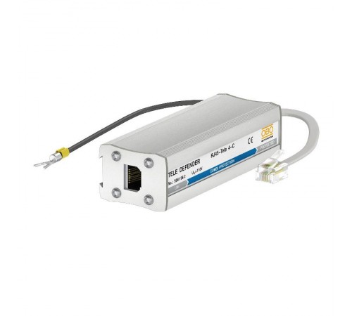 Устройство высокочувствительной защиты для систем ISDN RJ45 (RJ45-TELE 4-C)  5081982  OBO Bettermann