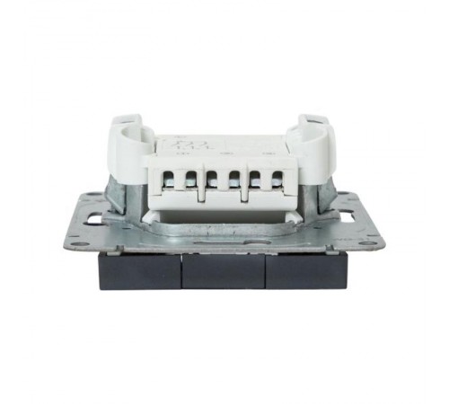 Механизм выключателя, трёхклавишный, графит Эпика  UP1-SWG-31 EKF