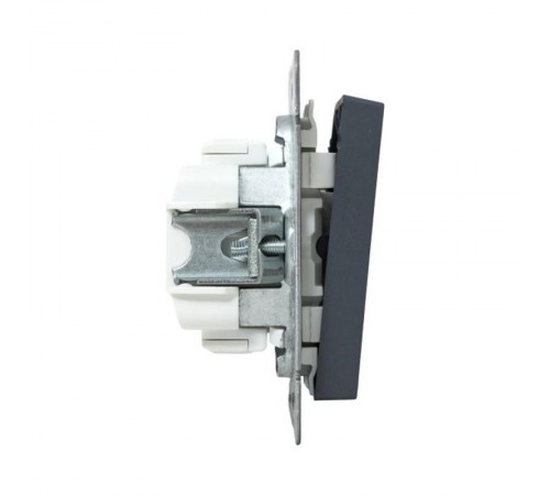 Механизм выключателя, трёхклавишный, графит Эпика  UP1-SWG-31 EKF