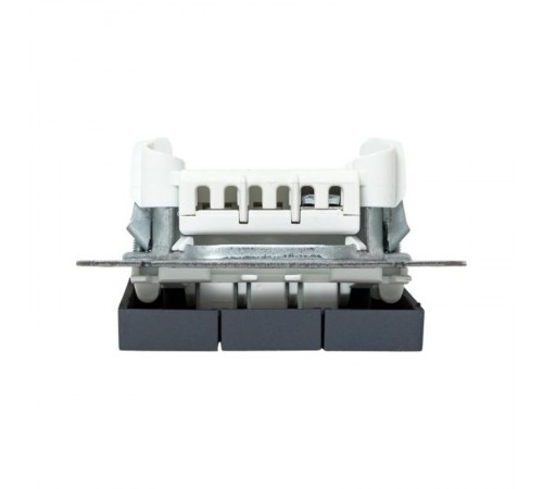 Механизм выключателя, трёхклавишный, графит Эпика  UP1-SWG-31 EKF