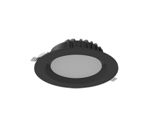 Cветильник светодиодный Downlight круглый встраиваемый 190*70 мм 16W 4000K IP54 RAL9005 черный муар  V1-R0-T0083-10000-4401640  VARTON