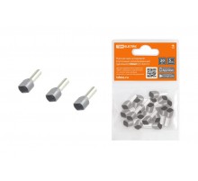 Наконечник штыревой втулочный изолированный (двойной) НШвИ (2) 4,0х12 (20шт)  SQ0568-0057  TDM