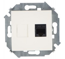 Simon 15 Сл. кость Розетка компьютерная  RJ45 кат.5e (AMP)  1591551-031  Simon