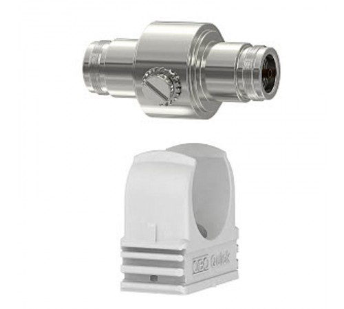 Устройства защиты от импульсных перенапряжений УЗИП для коаксиального кабеля (тип разъема N), 130 В (DS-N W/W)  5093988  OBO Bettermann