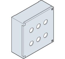 Корпус кнопочного поста KEM6-0 на 6 элементов металлический  SK616706-AA  ABB