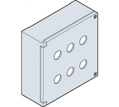 Корпус кнопочного поста KEM6-0 на 6 элементов металлический  SK616706-AA  ABB