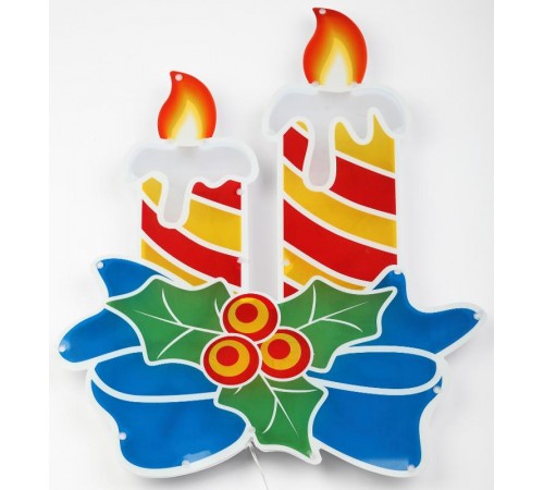 Фигура светодиодная  Свечки,  ENIOF-09  ,220V, IP44 (6/60)  Б0041939  ЭРА