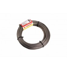 Трос нержавеющий d=4 мм, (моток 20 м)  09-5504  REXANT