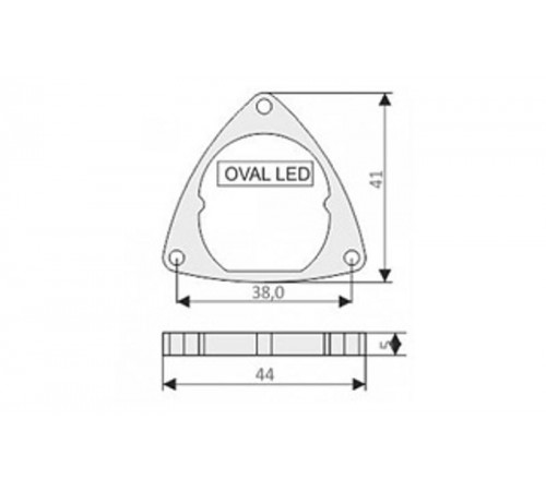 Держатель OVAL-SG  017269  Arlight