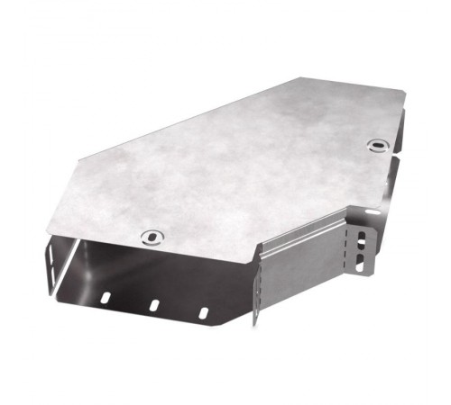 Угол горизонтальный 90 градусов с крышкой Стандарт 200х80  PR16.0418  Промрукав