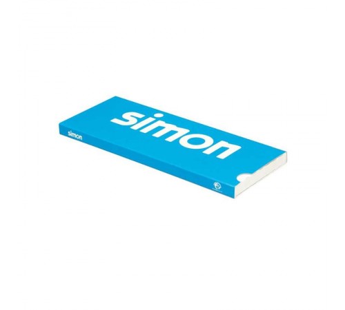 Simon 82 Рамка декоративная, 3 поста, Original, S82 Detail, графит-белый  8200630-038  Simon