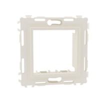 Brava белый Каркас одноместный без лапок RAL9010 С/У 2 мод  75023W  DKC