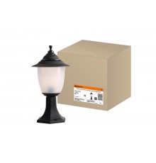 Светильник садово-парковый Прага Эл-11-72 60 Вт Е27 напольный черный  SQ0330-0510  TDM