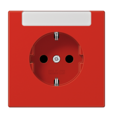 SCHUKO®-розетка 16 A / 250 B ~с дополнительной защитой и полем для надписи LS1520INART Jung