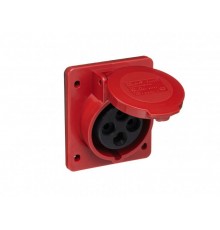 Розетка для скрытой проводки 414 3Р+РЕ 16А 380В IP4  26051DEK  DEKraft