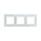 Рамка из натурального стекла, "Avanti", белая, 6 модулей  4400826  DKC