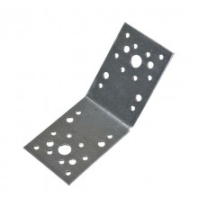 Уголок крепежный под 135 градусов 90х90х65х2, оцинкованный - накл.  124396  Tech-KREP